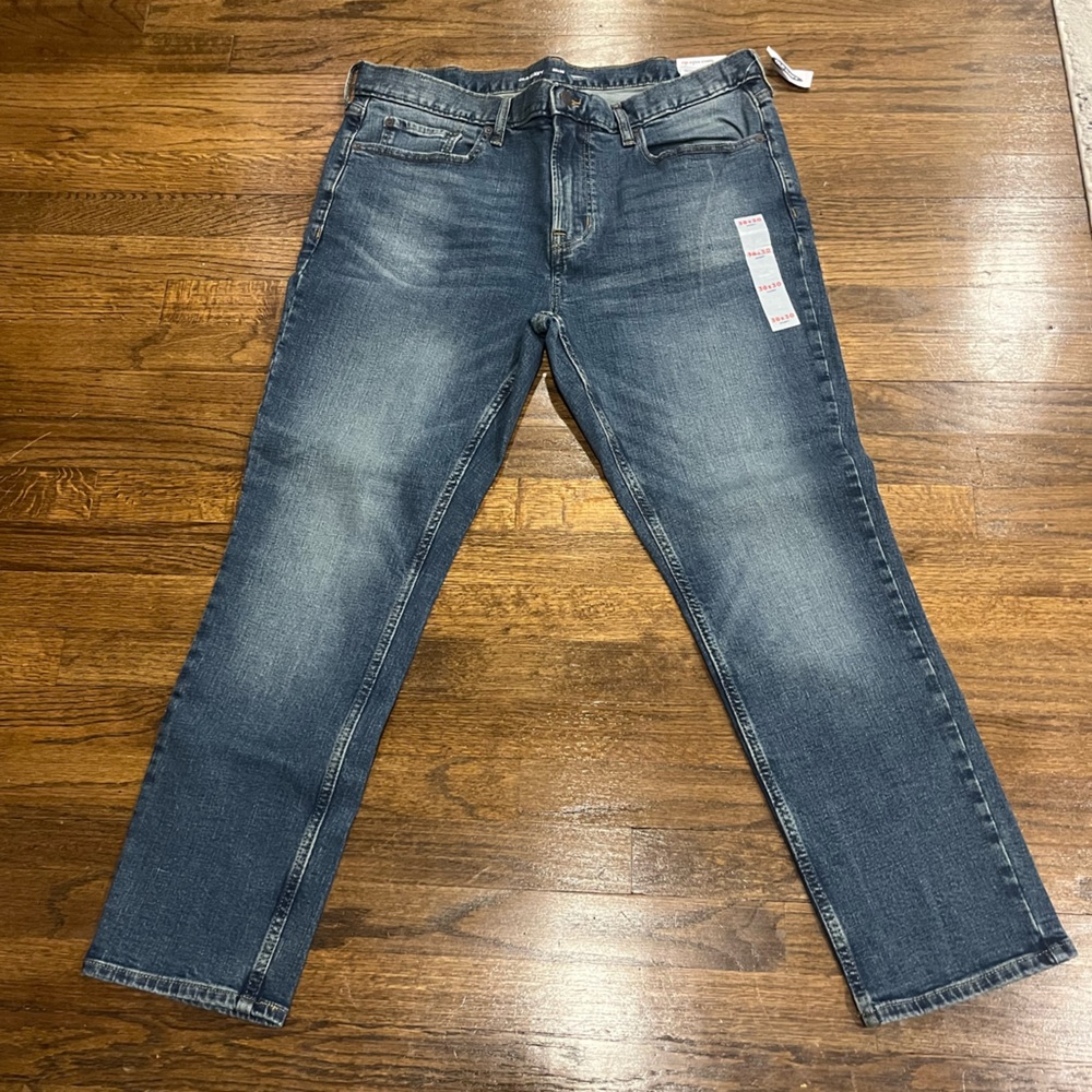 Old Navy Men's Dark Wash Straight Jeans